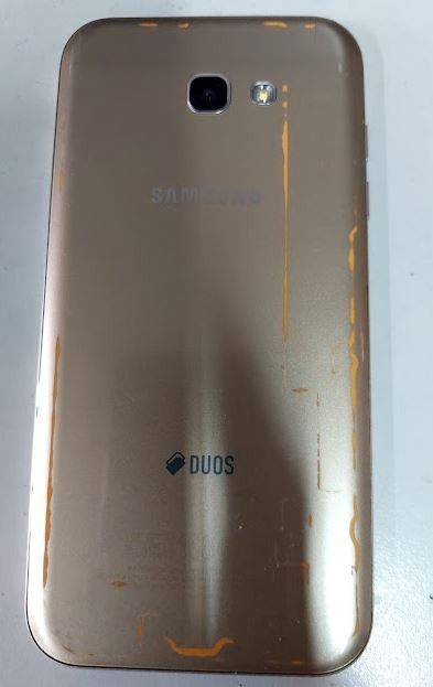 Samsung A7 2017 (Category: Samsung) located in Quezon City. Submitted by garfield_2376 (Listing ID 1346310315, Image 3). Description: Spare phone. Original LCD and other parts.. Touch problem on lower part. Back key Button problem.