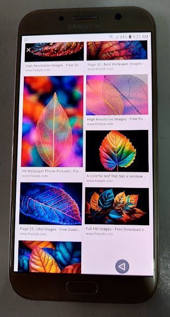 Samsung A7 2017 (Category: Samsung) located in Quezon City. Submitted by garfield_2376 (Listing ID 1346310315, Image 1). Description: Spare phone. Original LCD and other parts.. Touch problem on lower part. Back key Button problem.