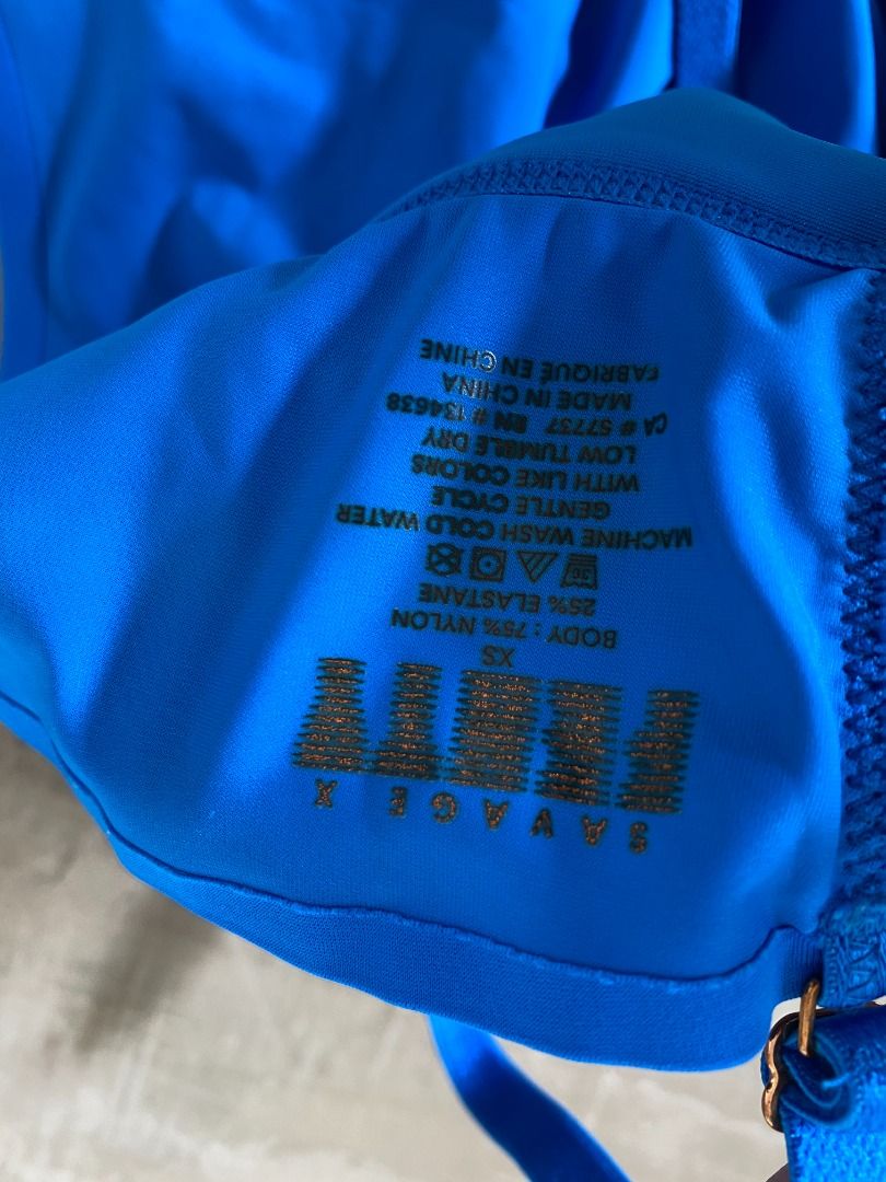 savagexfenty workout bra top (Category: Activewear) located in Bacolod City. Submitted by found.objects (Listing ID 1346439352, Image 3). Description: fits xs-s.
