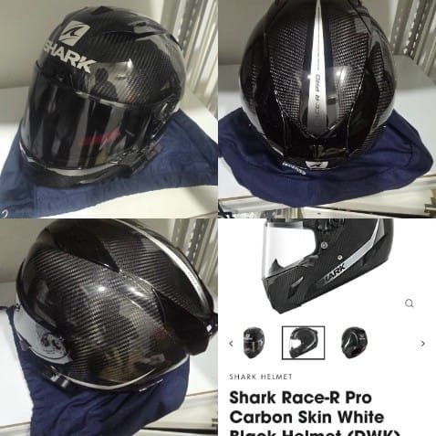 Shark Race R Pro Carbon Skin Helmet Shark Race-R Pro Carbon Skin
