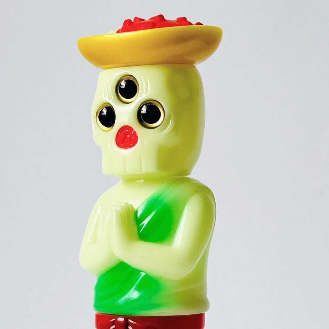 skull toys カレーマン ソフビ フィギュア SkullToys カレーマン 彩色