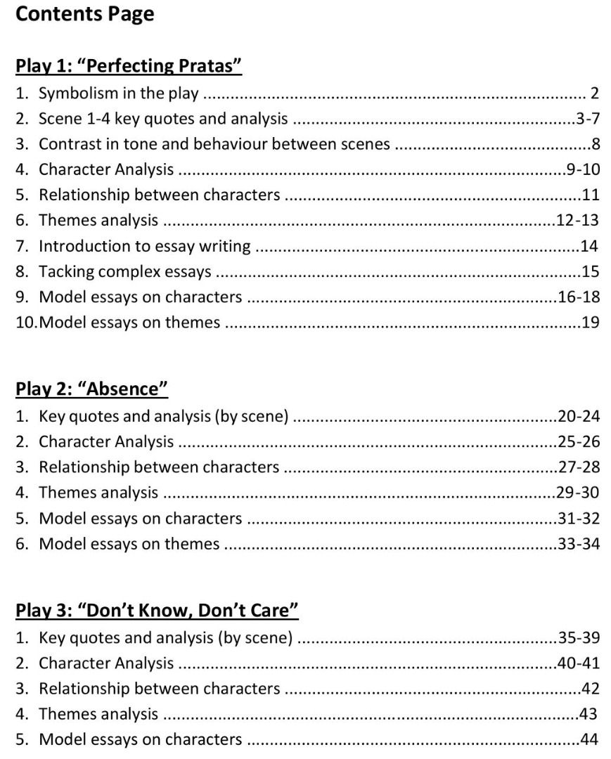 Something old something new something borrowed literature notes (made ...