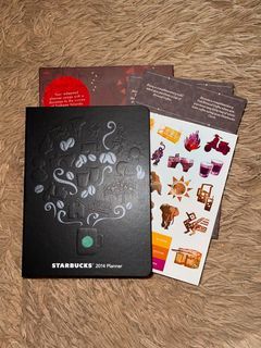 Starbucks planner 2014 (black) collector's item