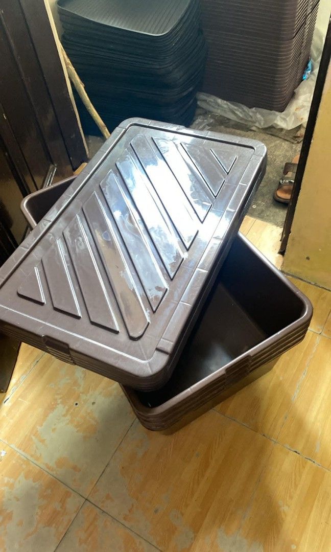 Underbed storage 50L (Category: Storage Boxes & Baskets) located in Caloocan City. Submitted by janeil23452 (Listing ID 1346433147, Image 3). Description: underbed storage box 50L l-26 h-8.5 w-15 inches pick up/ lalamove po.