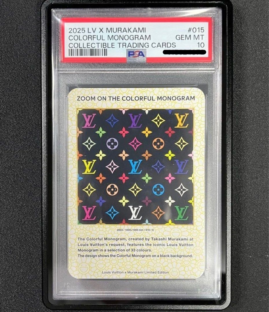 Hold)2025 LOUIS VUITTON X MURAKAMI 村上隆#015 PSA 10 TCG LV x TM