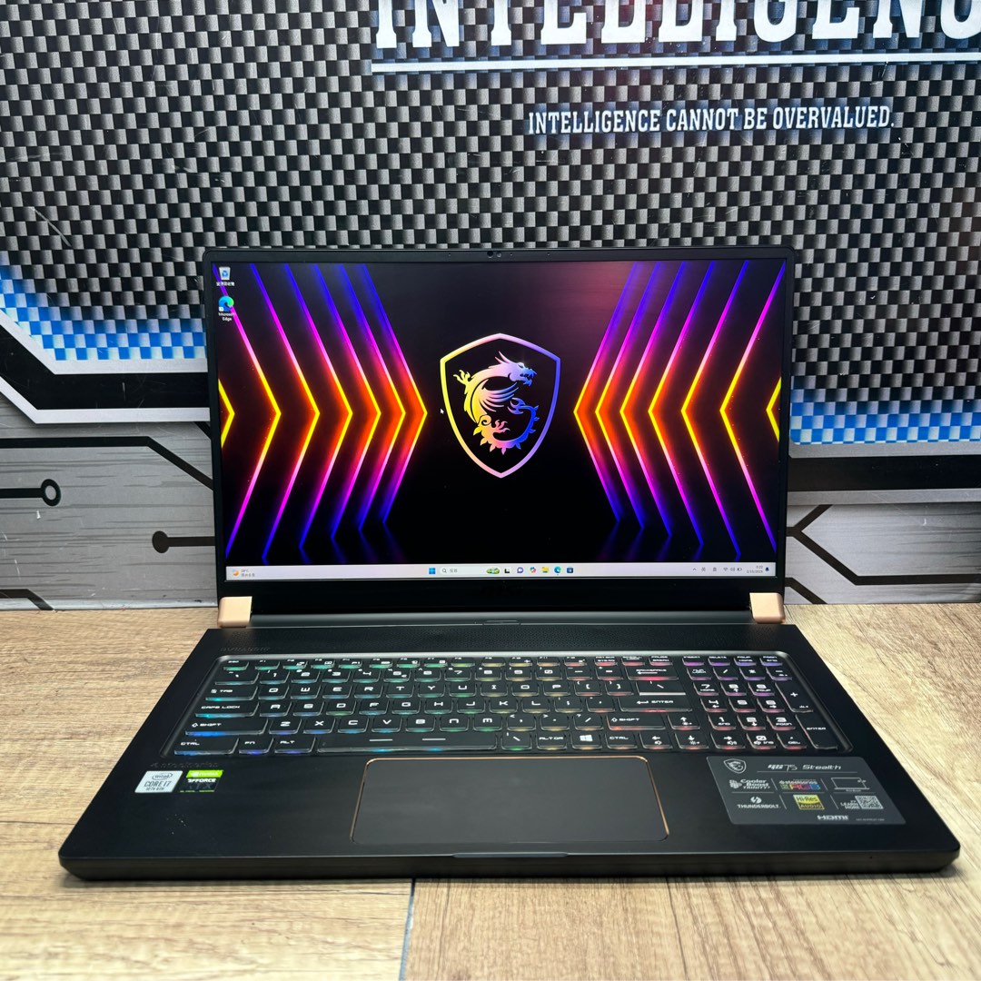 PC Portable Gamer MSI GS75 Stealth 17" I7 11e, RTX 2060, 16Go RAM, 1To SSD – Occasion
