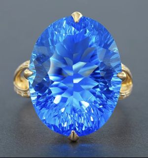 藍色寶石戒指64242491501315110