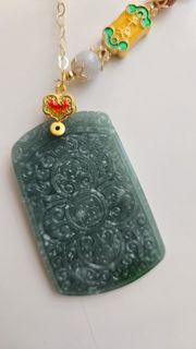 [清倉] 福至雕刻玉牌64212407232513110