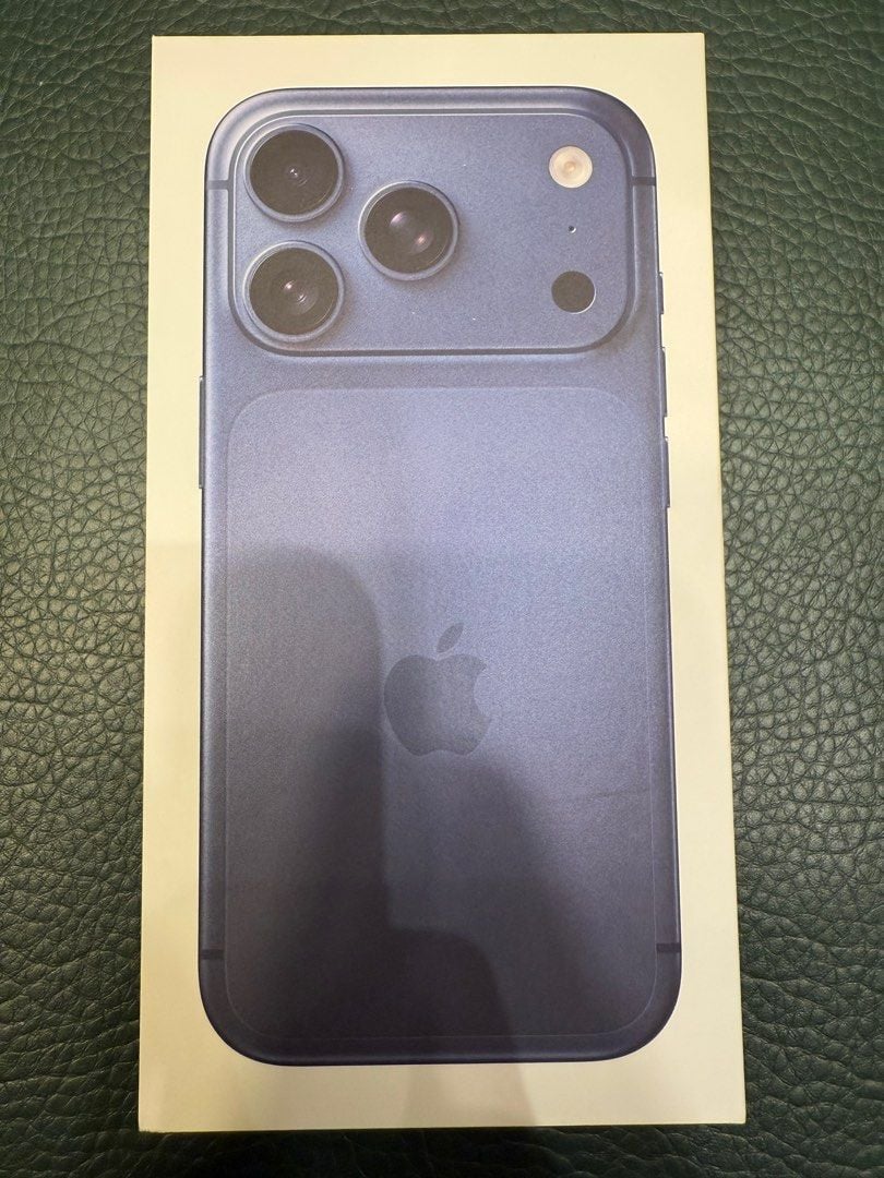 iPhone17 Pro Max 香港版 1TB deepblue アップル 物理SIM対応