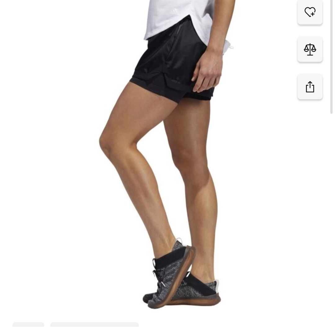 Adidas 2-in-1 boxing shorts (Category: Activewear) located in Quezon City. Submitted by essief (Listing ID 1395773592, Image 3). Description: Womens boxing shorts from Adidas Comes with built-in leggings for coverage Almost new Worn once only .