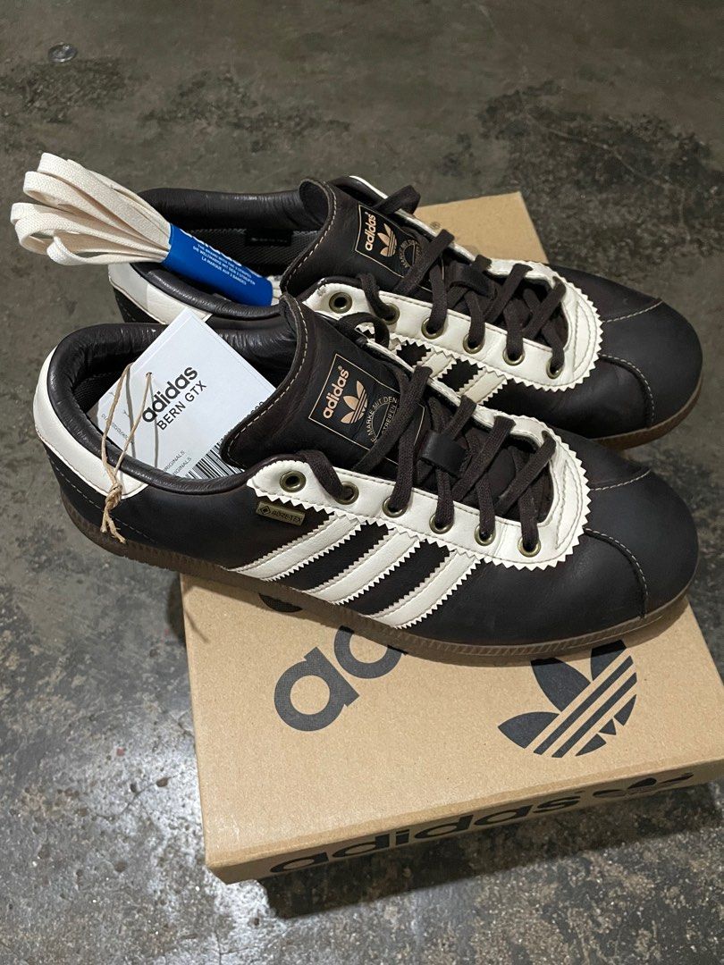 Adidas Limited Edition Bern GTX (Category: Sneakers) located in Valenzuela. Submitted by riri_21 (Listing ID 1395907996, Image 2). Description: Limited Edition Original Adidas Bern gtx US 4.5 unisex few times lang nagamit bought in korea with receipt.