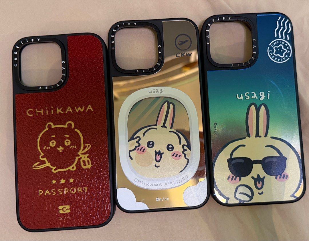CASETiFY CHIIKAWA Usagi iPhone 手機殼(iPhone 16 pro max), 手提電話
