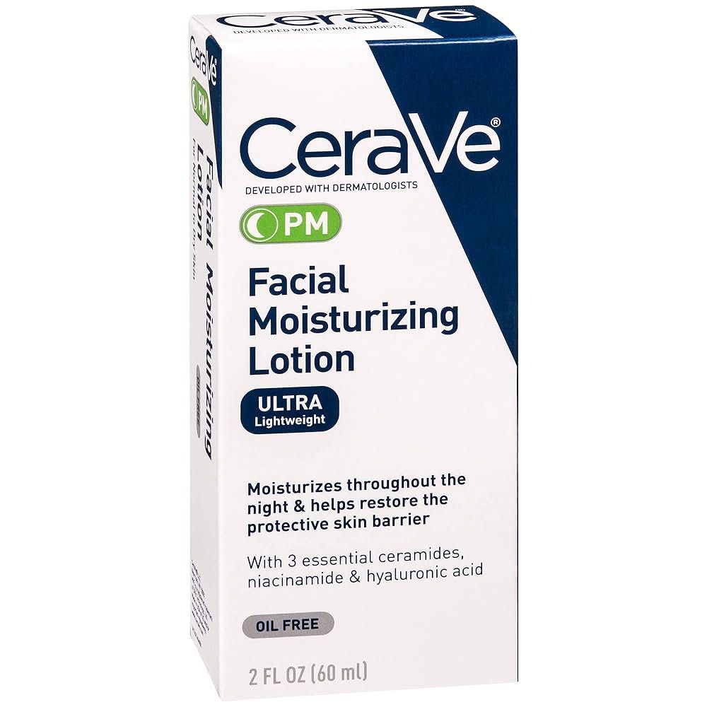 Cerave PM Facial Moisturizing Lotion 60ml (Category: Face Care) located in Cebu City. Submitted by krishiadeclutters (Listing ID 1395793668, Image 2). Description: Authentic. 80% full, plenty left. Got this from a trusted seller with official international partners. RFS: changed skincare routine Last price posted..