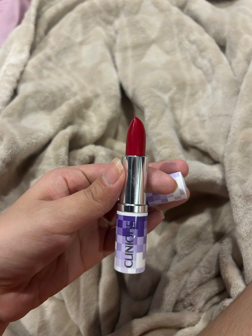 Clinique Pop Lip Colour + Primer - Cherry Pop (Category: Makeup) located in Las Pinas. Submitted by skyeeyks (Listing ID 1395778554, Image 3). Description: In color: Cherry Pop Brand new Bought from the xmas set, this one is unused since i dont use red lippies :).