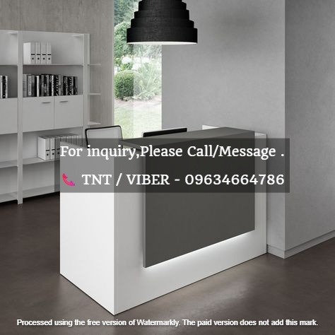 Counter table reception / Conference table desk Office partition ...