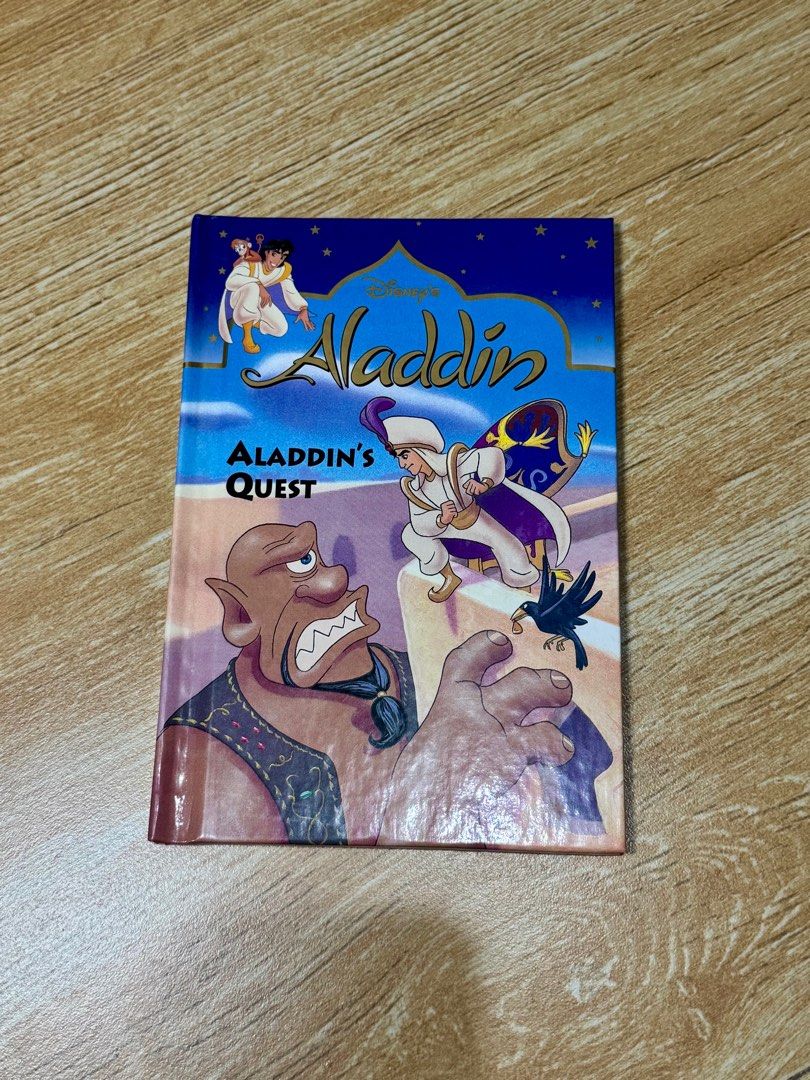 Disney Aladdin's Quest (Category: Children's Books) located in Las Pinas. Submitted by queensbooksnclutter (Listing ID 1395838954, Image 1). Description: Disney Aladdin's Quest (Hardcover) - Great for Disney fans and collectors.