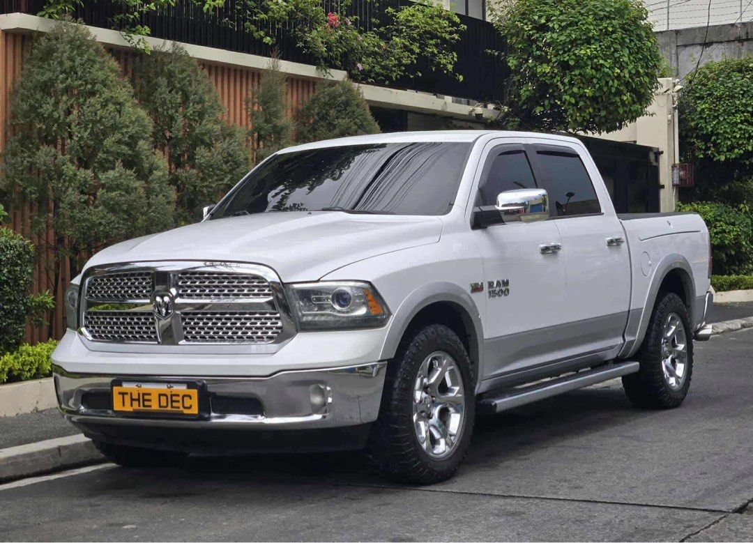 Dodge Ram Laramie 4x4 Auto (Category: Used Cars) located in Manila. Submitted by quality_cars (Listing ID 1395865743, Image 3). Description: Sports Car na Malaki FOR SALE - Guaranteed Best Buy! ✅ Brand: Dodge Model: Ram Laramie 4x4 Year Model: 2013 Transmission: Automatic Color: White Fuel Type: 5.7 Hemi V8 Gas Mileage: 68K Ending Plate: “4” Tuesday Coding MY SELLING PRICE: 1.778M Trade In Ok, Financing Ok All Stock Except for Exhaust Drift Exhau