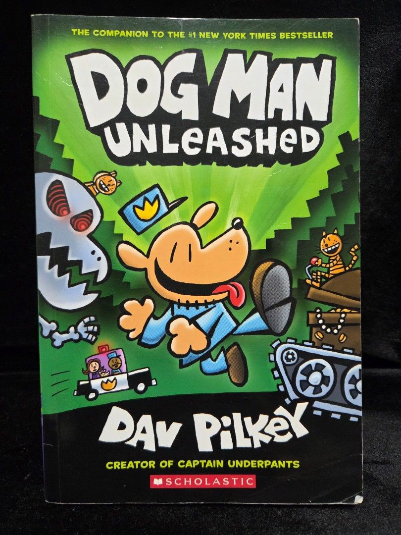 Dog Man Unleashed （分類：漫畫）位於 Hong Kong。 由 wantoosell 提交（商品編號 1395808564，圖片 1）。簡介： 小學生英語漫畫。