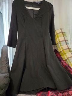 French Connection 黑色連衣裙 尺寸 664237343109121110