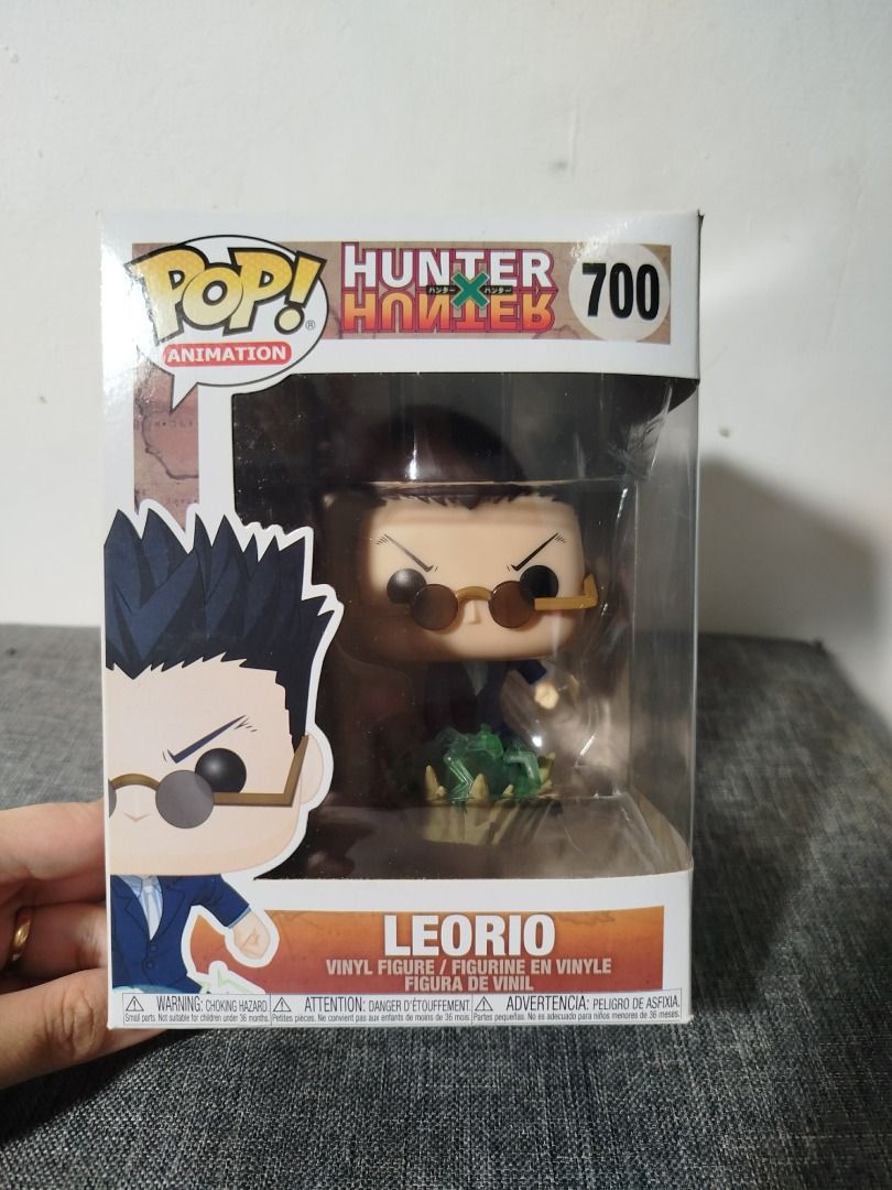 Funko Pop! Animation: Hunter x Hunter - Leorio #700 (Category: Figurines & Statues) located in Quezon City. Submitted by spacematcha (Listing ID 1395817814, Image 1). Description: Funko Pop! Animation: Hunter x Hunter - Leorio, Multicolor PHP 350 RFS: Decluttering Location: Congressional, QC Mode of Payment: Gcash/BDO Mode of Delivery: Grab/Lalamove.