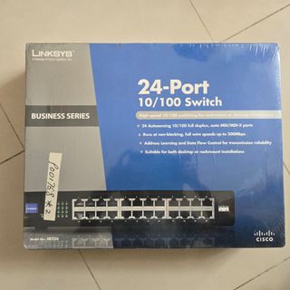 Linksys SR224 24-Port 10/100 Network Switch64228785648514110