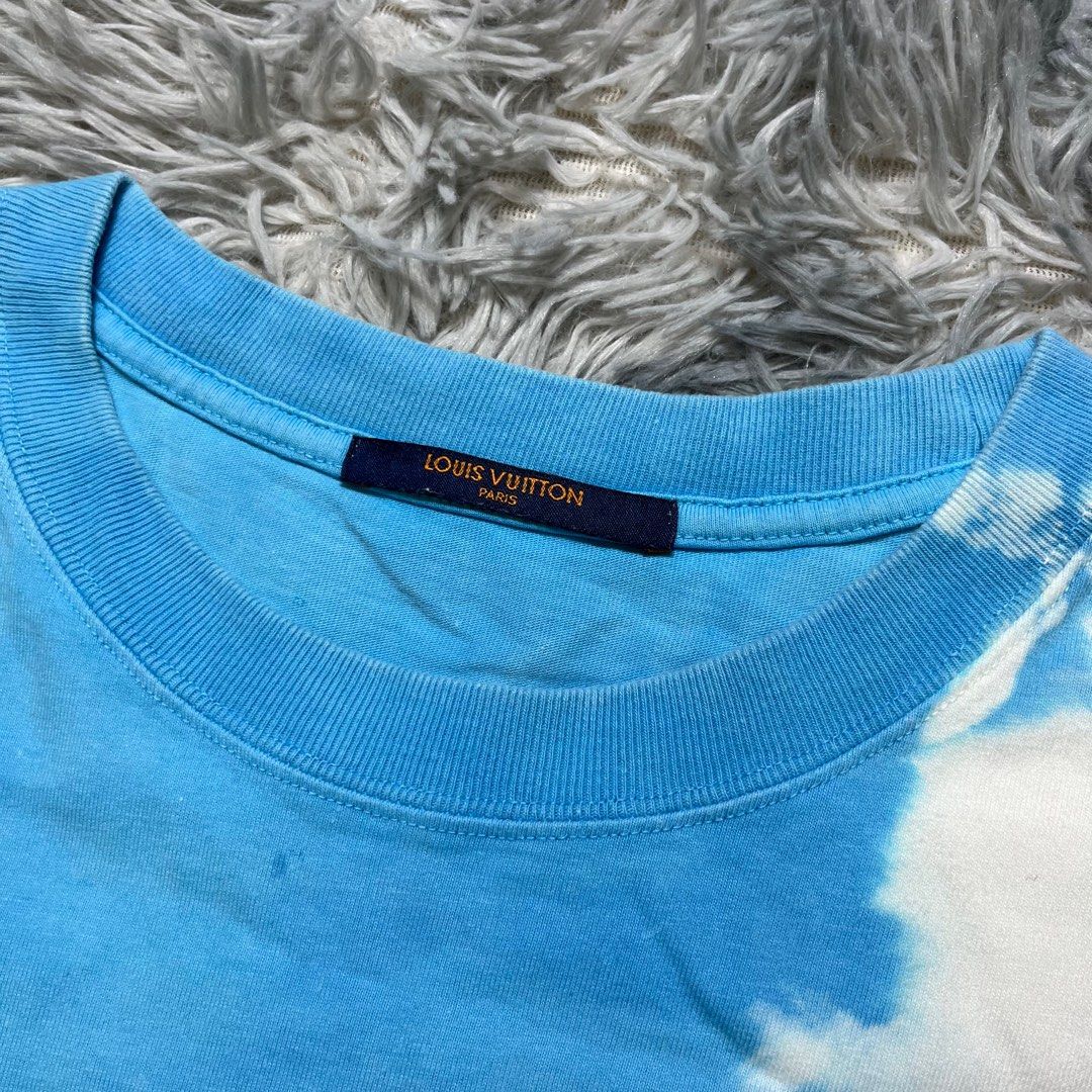 Louis Vuitton Blue Sky White Cloud Shirt (Category: Luxury Apparel) located in Dumaguete. Submitted by dgte.grails (Listing ID 1395904975, Image 3). Description: Louis Vuitton Blue Sky White Cloud Shirt 21 width 29 length Good as new 600 Pm.