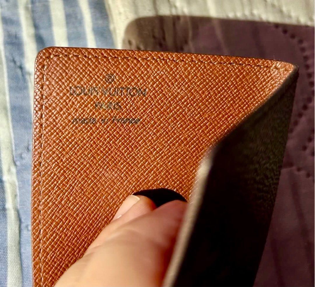 Louis Vuitton Card Holder (Category: Luxury Bags & Wallets) located in Quezon City. Submitted by asiaco (Listing ID 1395766609, Image 2). Description: Authentic Louis Vuitton card holder in the classic Monogram canvas. Features multiple card slots , Made in France. The interior is lined with a brown leather. The card holder is compact and ideal for carrying essential cards. .