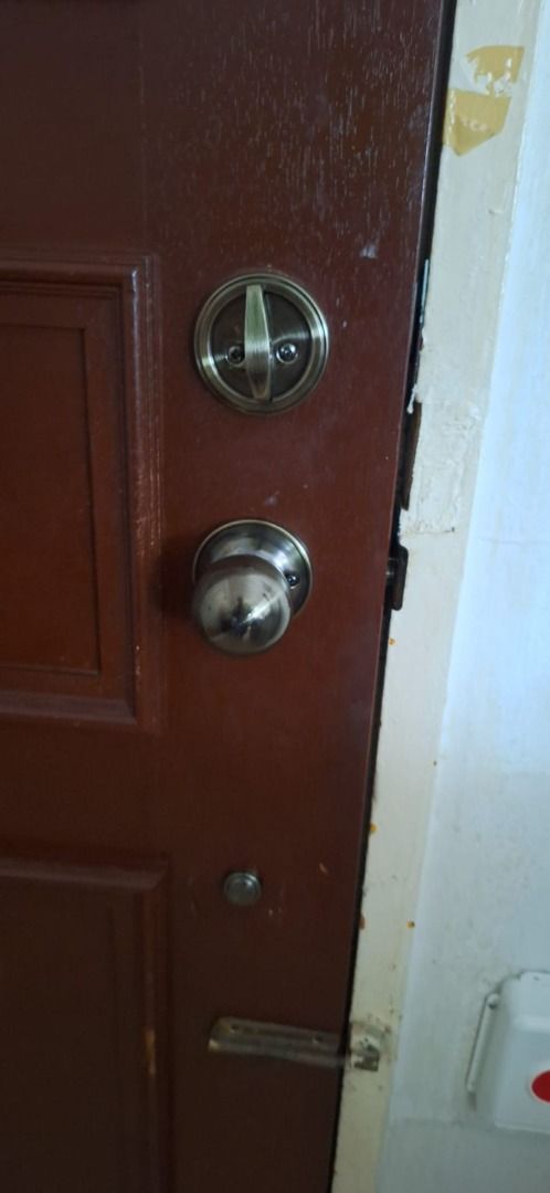 Main Door Lock $180 nett, Home Services, Home Repairs, Locksmith ...