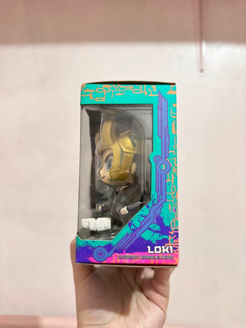 Marvel Thor Ragnarok Loki Cosbaby (Category: Designer & Blind Box Toys) located in Pasay City. Submitted by cnr.ph (Listing ID 1395838265, Image 2). Description: 500 php (Originally bought from Filbars for 900 php) This is NOOB (never out of box) 💗 Display only 📍Pasay City ** Can only do lalamove/grab express due to hectic schedule .