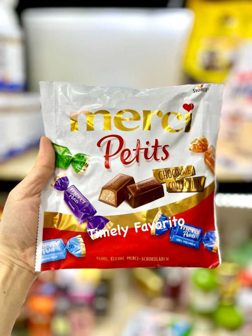 ❌SOLD OUT❌ Merci Petits Assorted/Assorted Crunch Chocolates 125g (Category: Packaged & Instant Food) located in Pasay City. Submitted by timelyfavorito1 (Listing ID 1395756719, Image 2). Description: IMPORTED! ALL ORIGINAL! BB: December 28, 2025 Merci Petits Assorted Chocolates 125g Merci Petits Assorted Crunch Chocolates 125g .