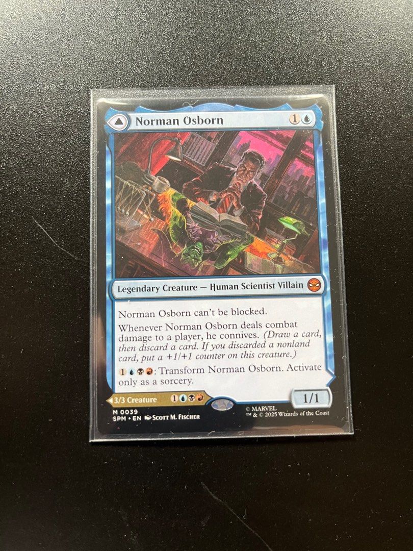 MTG] Norman Osborn / Green Goblin || Marvel's Spider-Man || Magic the  Gathering singles, Hobbies & Toys, Toys & Games on Carousell