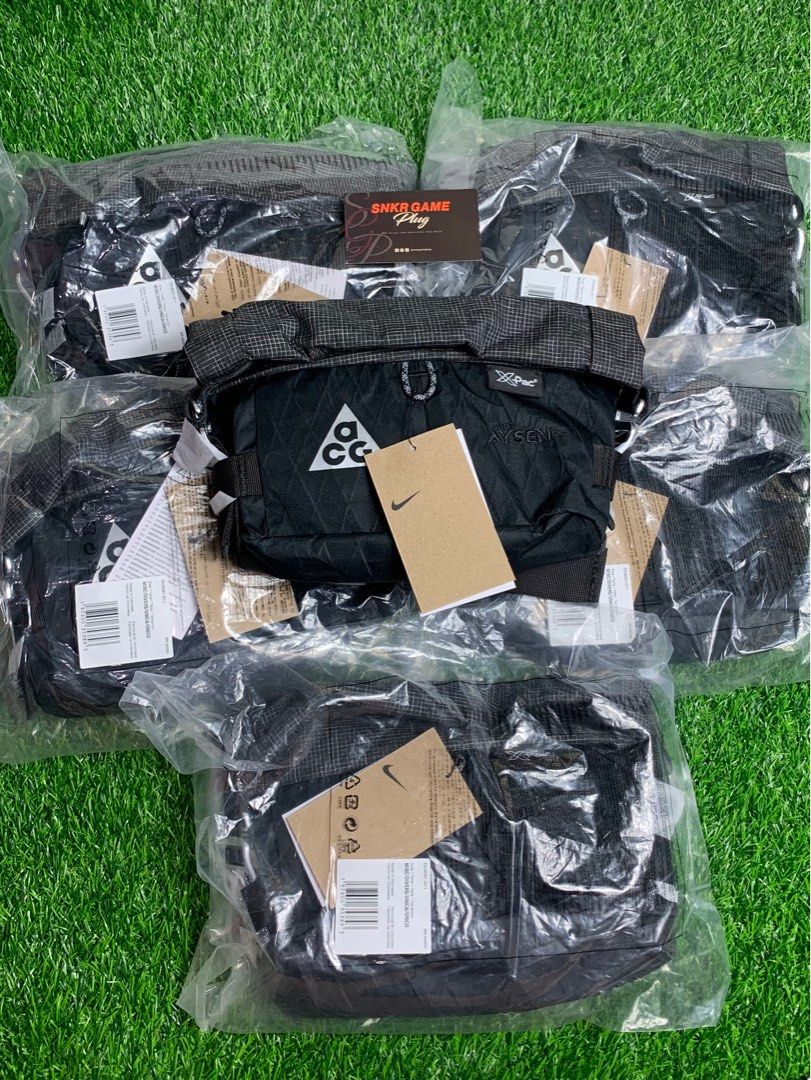 Nike ACG Fanny Pack Black (Category: Belt bags, Clutches and Pouches) located in Pasay City. Submitted by snkrgameplug (Listing ID 1395869600, Image 1). Description: WTS/FOR SALE ONLY ✅ Brandnew & 100% Original Fanny Pack Black (Last 5 left) For only ₱ 1,495 each UNLI VOUCH UNLI LC Pasay Area Pm me📩.
