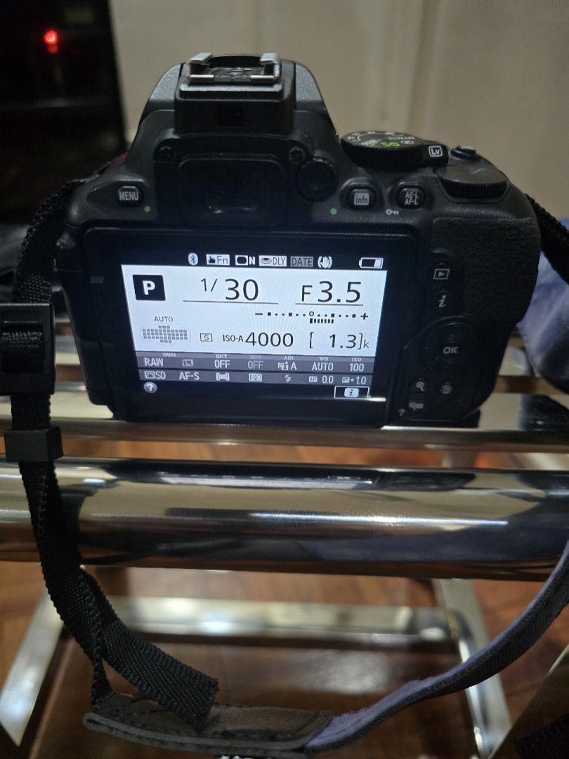 Nikon D5600 DSLR + 2 lenses : 18-55 mm and 18-140mm lens (Category: Cameras) located in Makati City. Submitted by nelsonl4 (Listing ID 1395855105, Image 3). Description: 📷 NIKON D5600 + 2 LENSES — ₱35,000 slightly negotiable. 22k actuation shots • Great value, complete DSLR kit for beginners, family, travel, events and everyday photography. • 18–55mm is compact and easy for everyday use; 18–140mm gives you much more reach without changing lenses