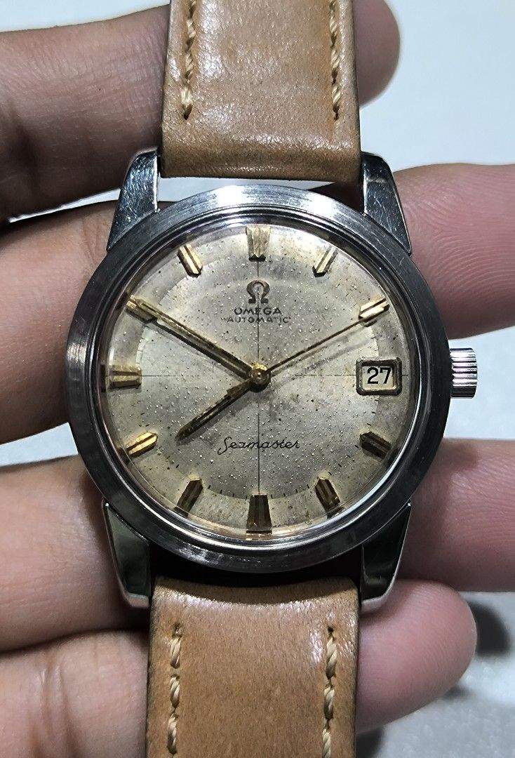Omega Seamaster (Category: Men's Watches) located in Taguig. Submitted by j_watches007 (Listing ID 1395868258, Image 2). Description: Authentic Secondhand ⌚ Vintage Used Watch Omega Seamaster Automatic Swiss Made 561 Replacement Strap Buckle ' Watch Only ' DISCLAIMER: IT'S USED WATCHES EXPECT OF SOME SCRATCHES/SIGNS OF USAGE & PLEASE MANAGE YOUR EXPECTATIONS. THANKYOU. PS' IF CAN'T RPLY. KINDLY DIRECTLY PM ME IN BLUE APP. WITH SAME NAME. THANK YO