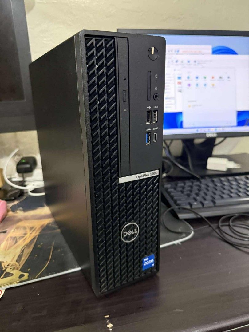 Optiplex 5000 SFF I5 12500 12th gen (Category: Desktops) located in Manila. Submitted by lhainelovi71994 (Listing ID 1395920872, Image 2). Description: Optiplex 5000 SFF I5 12500 12th gen Intel UHD Graphics 770 16gb ram 512gb nvme Windows 11 pro OS Unit with power cord 💸💸 13,800 Location: San Andres bukid manila Pick up or deliver.