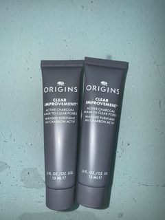 origins 活性炭深層清潔面膜 (黑鑽潔淨面膜) 15ml x 2 (EXP 2027)64215451361923110