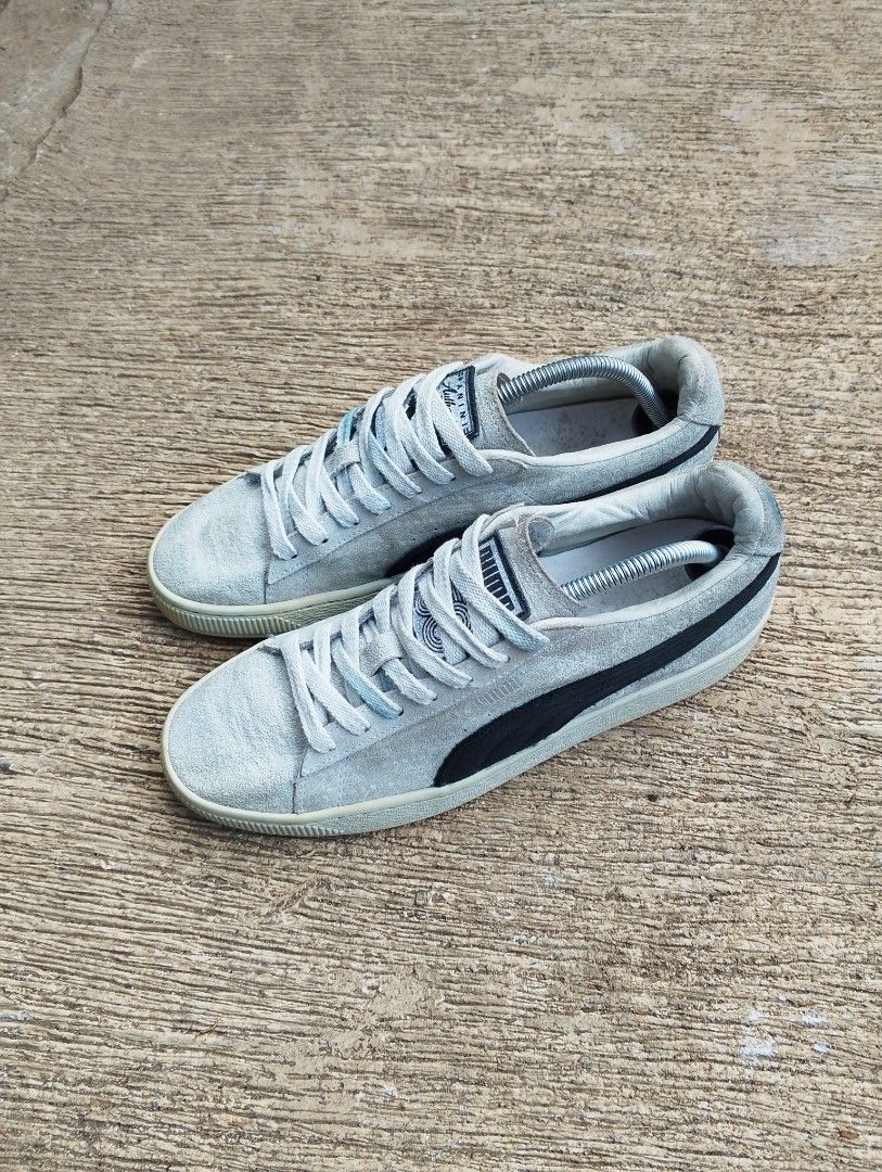 PUMA PANINI X SUEDE CLASSIC SECOND 42, Fesyen Pria, Sepatu