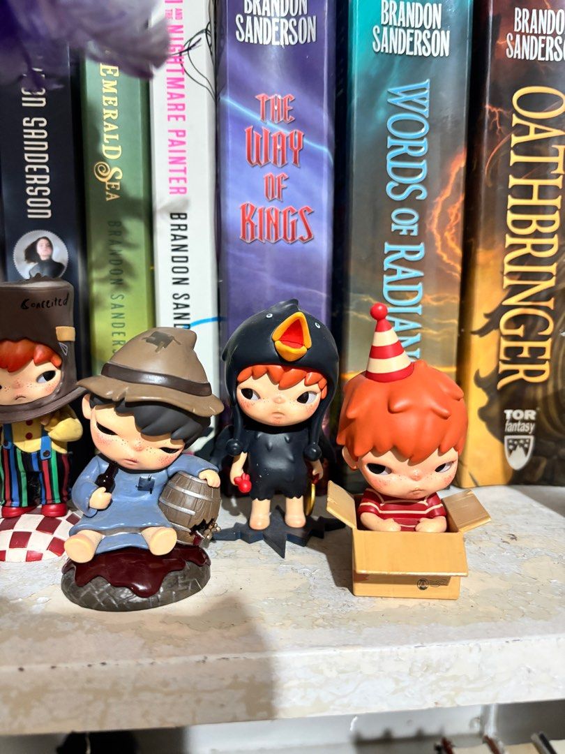 Quitting SALE! Hirono Figures! (Category: Designer & Blind Box Toys) located in Las Pinas. Submitted by declutteringmyshelf (Listing ID 1395912336, Image 2). Description: Hirono For Sale! WTS | LFB Shelter Candle Holder - ₱550 Echo Daydreaming Other One Nowhere Safe & The Crow Little Mischief Aviator Little Prince The Conceited Man & The Tippler - 450 Other One The Fox Reshape Drowning - 380 Complete w/ box, foil and card (except for The Fox and 