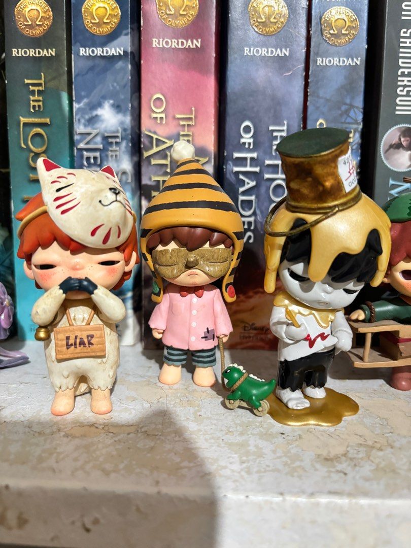 Quitting SALE! Hirono Figures! (Category: Designer & Blind Box Toys) located in Las Pinas. Submitted by declutteringmyshelf (Listing ID 1395912336, Image 3). Description: Hirono For Sale! WTS | LFB Shelter Candle Holder - ₱550 Echo Daydreaming Other One Nowhere Safe & The Crow Little Mischief Aviator Little Prince The Conceited Man & The Tippler - 450 Other One The Fox Reshape Drowning - 380 Complete w/ box, foil and card (except for The Fox and 