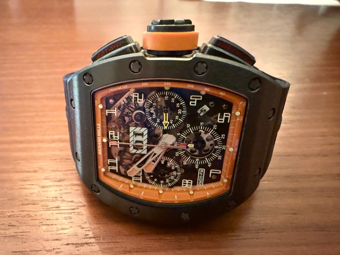 Richard Mille RM 011 Orange Storm Limited Edition 30 pieces dated April