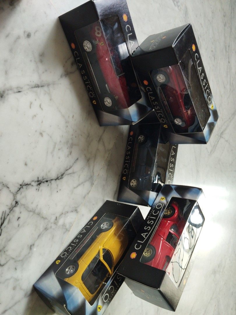 Shell Classico Ferrari Diecast Car Collection, Hobbies & Toys, Toys ...
