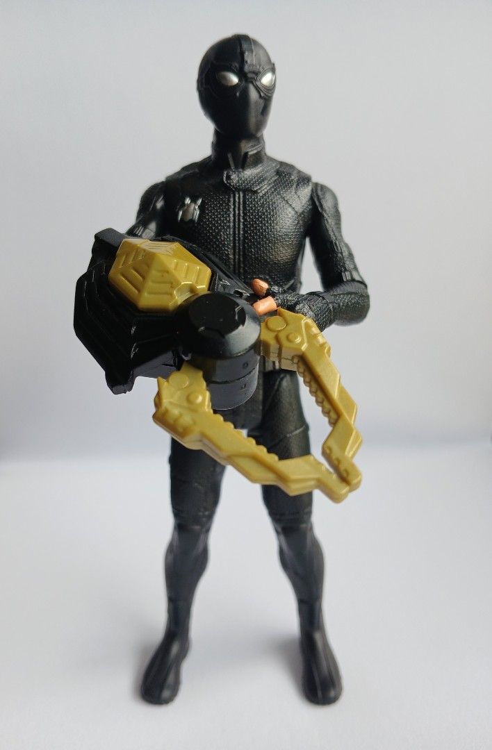 Spider-Man: Far From Home Stealth Suit/Night Monkey Spider-Man Basic Figure (Category: Figurines & Statues) located in Muntinlupa City. Submitted by themarvelwatcher (Listing ID 1395801190, Image 2). Description: (Pls. read/agree to all details before inquiring/transacting. A PM means you've agreed to all terms/conditions. Thank you so much 😀) -CROSSPOSTED -Loose/As Is/WYSIWYG -Used but in excellent condition -Complete with claw accessory (disco