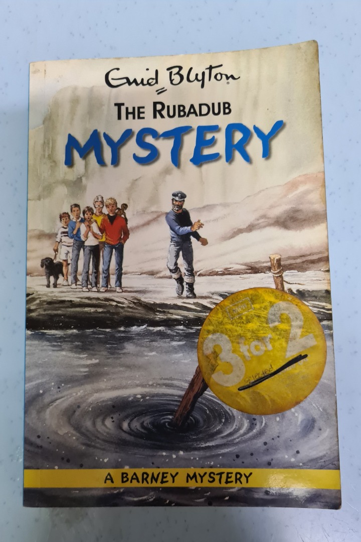The Rubadub Mystery by Enid Blyton (A Barney Mystery) Big Print ...