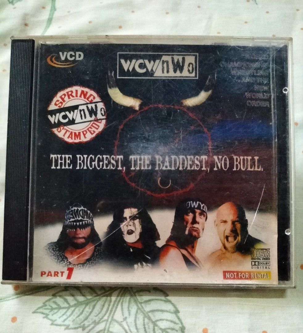 Wcw Cds WCW nWo Spring Stampede Part 1 VCD, Hobbies & Toys, Music & Media, CDs ...