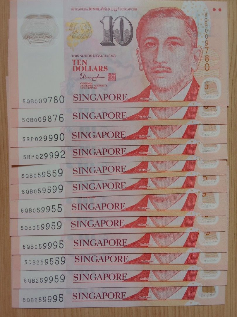 $10 Portrait series notes with nice number, Hobbies & Toys, Memorabilia ...