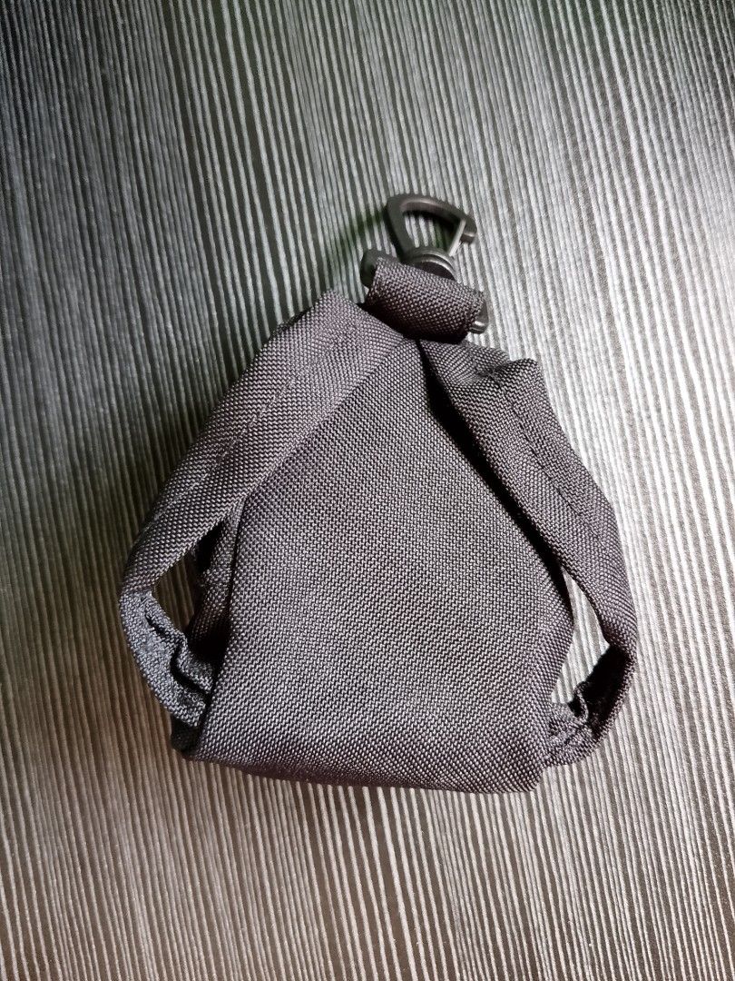 Original Adidas Black Pouch with Carabiner (Category: Purses & Pouches) located in Quezon City. Submitted by osaki.drew (Listing ID 1397459332, Image 2). Description: - Adidas black pouch with Eco Bag - Features the Adidas logo - Small front pocket - Zipper closure - Carabiner clip for easy attachment - Durable fabric - Interior tag - Can use as Bag charm, Coin Purse or Earphone Case..