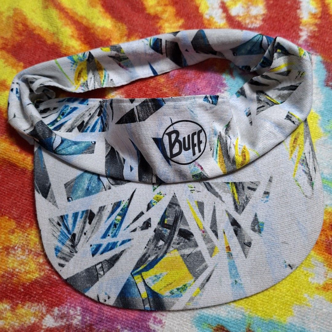 Buff - os (unisex) (Category: Activewear) located in Puerto Princesa. Submitted by thrinidad (Listing ID 1397478745, Image 2). Description: pack run visor os (one size) aspack with last two photo for 1299 shipped Disclaimer : I do not own nor claim to own the rights to any of the brand, logo and photo. Color may vary due to photographic lighting sources or your monitor settings.