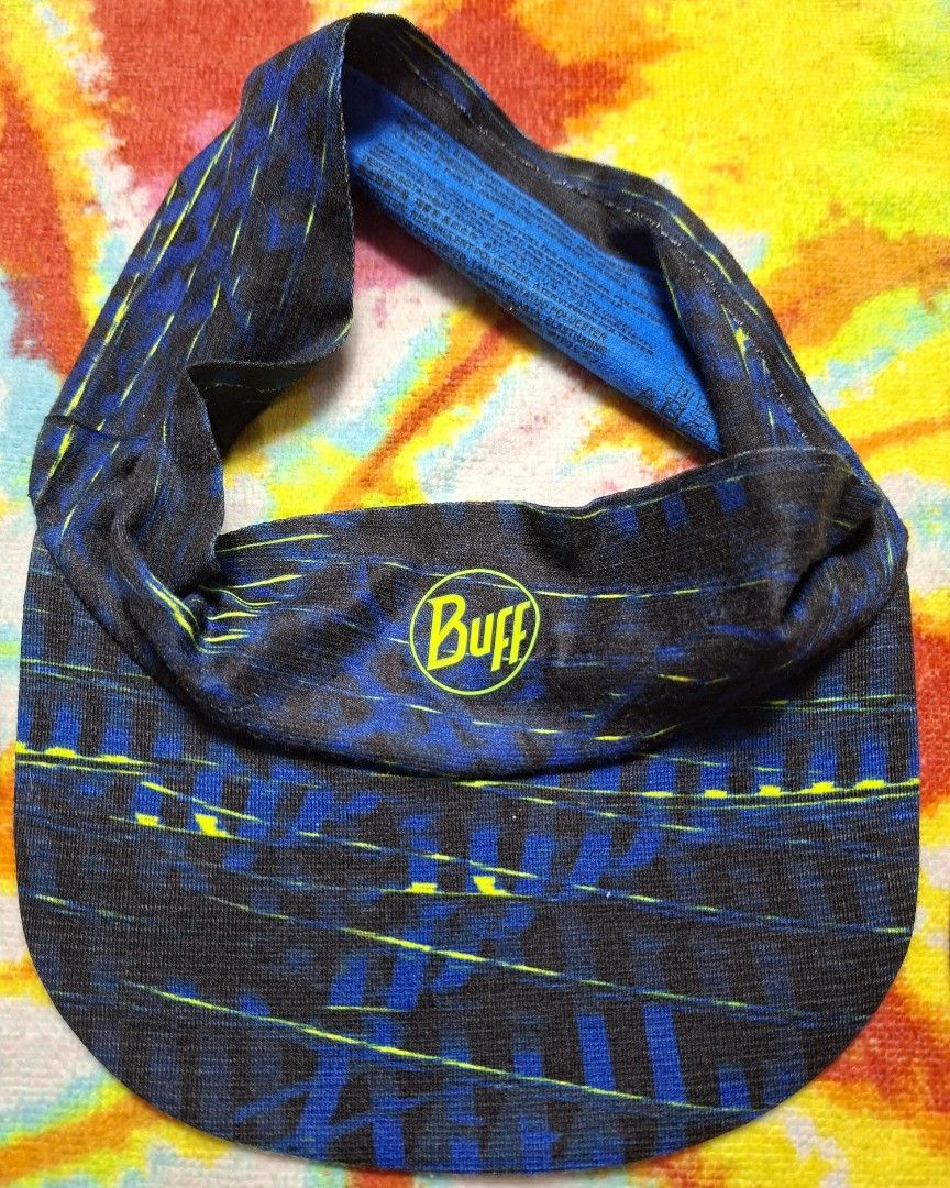Buff - os (unisex) (Category: Activewear) located in Puerto Princesa. Submitted by thrinidad (Listing ID 1397478788, Image 2). Description: pack run visor os (one size) aspack with last two photo for 1299 shipped Disclaimer : I do not own nor claim to own the rights to any of the brand, logo and photo. Color may vary due to photographic lighting sources or your monitor settings.