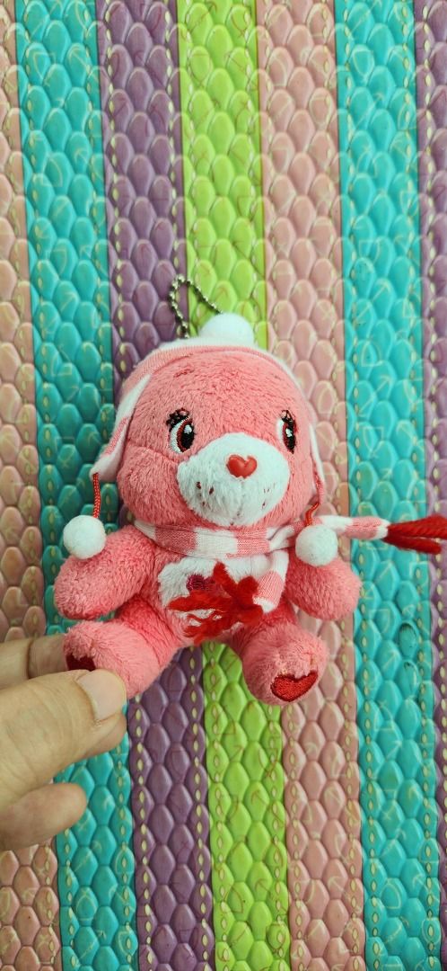 Carebears for Christmas Bag Charm (Category: Character Goods) located in Pasig City. Submitted by primehouse (Listing ID 1397342905, Image 2). Description: Carebear for Christmas Meetups in Podium on weekdays Payment via Gcash or BDO Buyer shoulders shipping cost.