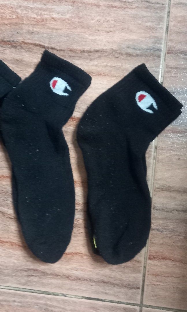 Champion Fila socks small to medium size (Category: Activewear) located in Pasig City. Submitted by andwiya (Listing ID 1397540738, Image 2). Description: 100 per pair 800 aspack pasig/cainta.